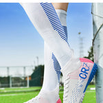 Botas de fútbol unisex, zapatos antideslizantes