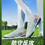 Botas de fútbol unisex, zapatos antideslizantes