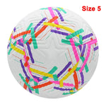 2025 Pelotas de fútbol Tamaño estándar 5 Tamaño 4 Pelotas sin costuras de alta calidad Material de PU Entrenamiento de fútbol al aire libre Juego de partido futbol