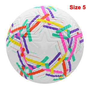 2025 Pelotas de fútbol Tamaño estándar 5 Tamaño 4 Pelotas sin costuras de alta calidad Material de PU Entrenamiento de fútbol al aire libre Juego de partido futbol