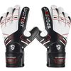 Guantes de portero de portero para jóvenes y adultos, agarre fuerte para ahorrar más resistente, con protección de dedo y látex de 4 + 3MM
