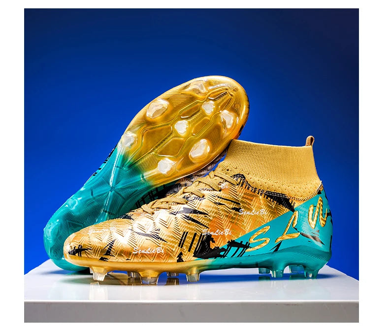 Zapatos de fútbol, botines de fútbol antideslizantes FG,