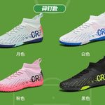 Botas de fútbol unisex, zapatos antideslizantes