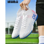 Botas de fútbol unisex, zapatos antideslizantes