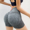 Pantalones cortos deportivos para mujer, novedad, ciclismo, trotar, Fitness, cintura alta, Push Up, pantalones cortos de gimnasio, mallas, ropa de Yoga para mujer