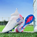 Botas de fútbol unisex, zapatos antideslizantes