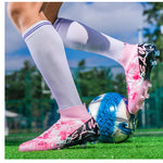 Zapatos de fútbol, botines de fútbol antideslizantes FG,