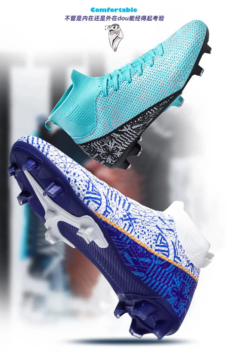 Botas de campo de fútbol profesionales