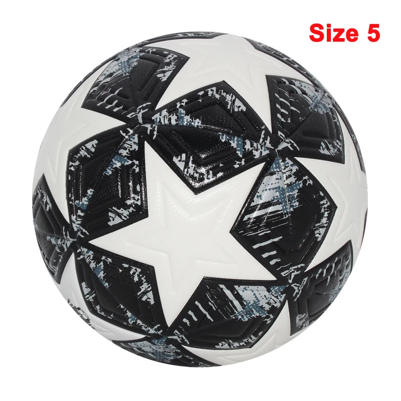 2025 Pelotas de fútbol Tamaño estándar 5 Tamaño 4 Pelotas sin costuras de alta calidad Material de PU Entrenamiento de fútbol al aire libre Juego de partido futbol