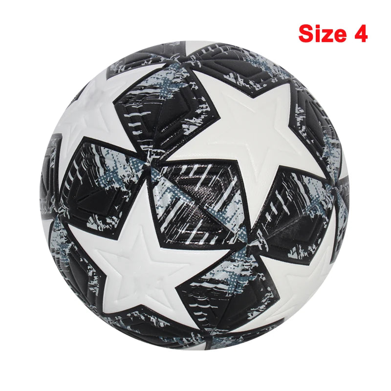 2025 Pelotas de fútbol Tamaño estándar 5 Tamaño 4 Pelotas sin costuras de alta calidad Material de PU Entrenamiento de fútbol al aire libre Juego de partido futbol