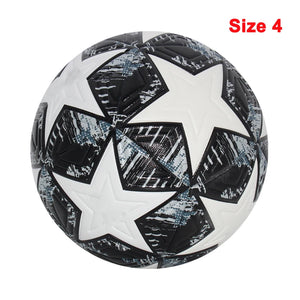 2025 Pelotas de fútbol Tamaño estándar 5 Tamaño 4 Pelotas sin costuras de alta calidad Material de PU Entrenamiento de fútbol al aire libre Juego de partido futbol
