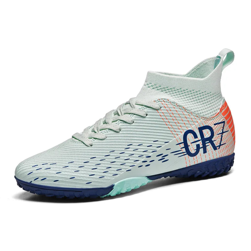 Botas de fútbol unisex, zapatos antideslizantes