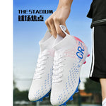 Botas de fútbol unisex, zapatos antideslizantes