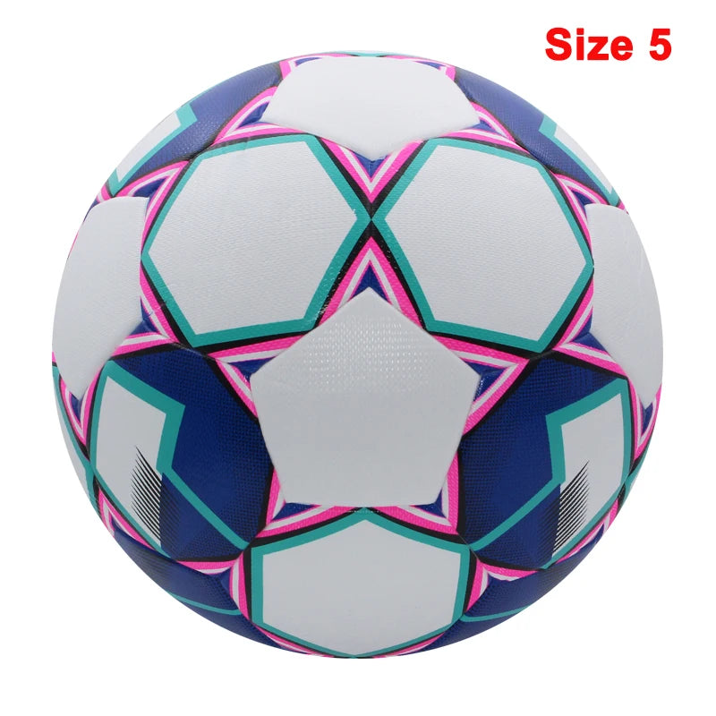 2025 Pelotas de fútbol Tamaño estándar 5 Tamaño 4 Pelotas sin costuras de alta calidad Material de PU Entrenamiento de fútbol al aire libre Juego de partido futbol