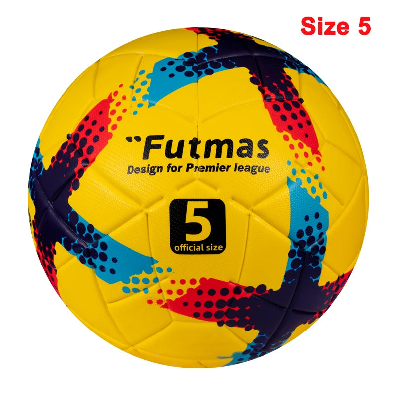 2025 Pelotas de fútbol Tamaño estándar 5 Tamaño 4 Pelotas sin costuras de alta calidad Material de PU Entrenamiento de fútbol al aire libre Juego de partido futbol