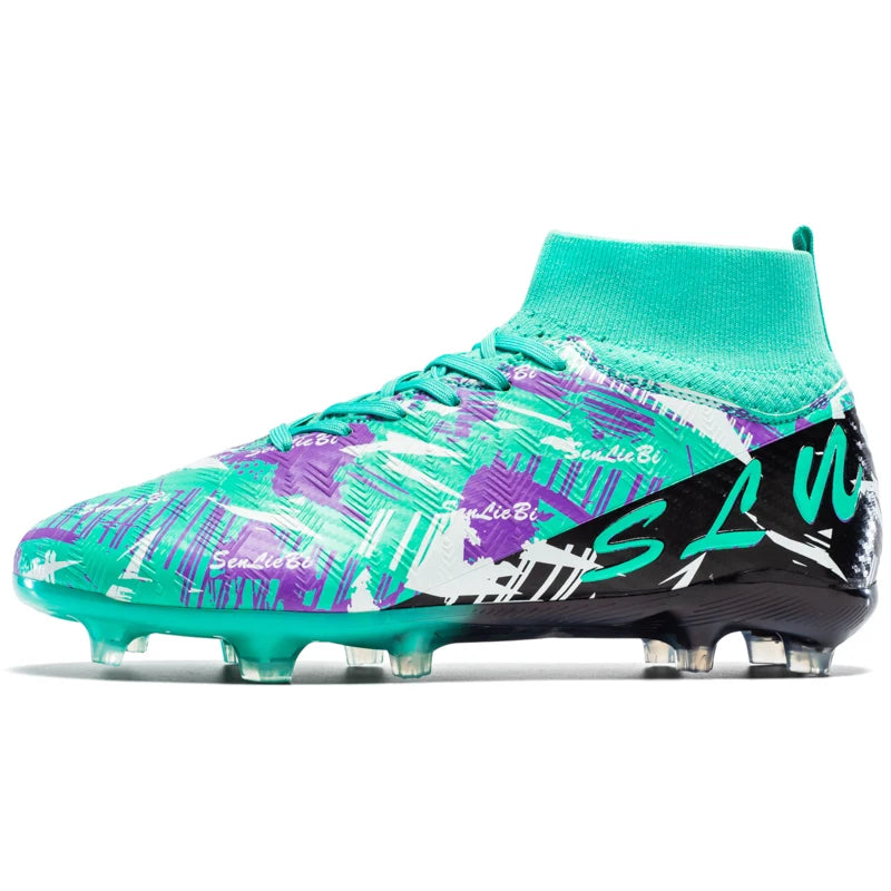 Zapatos de fútbol, botines de fútbol antideslizantes FG,