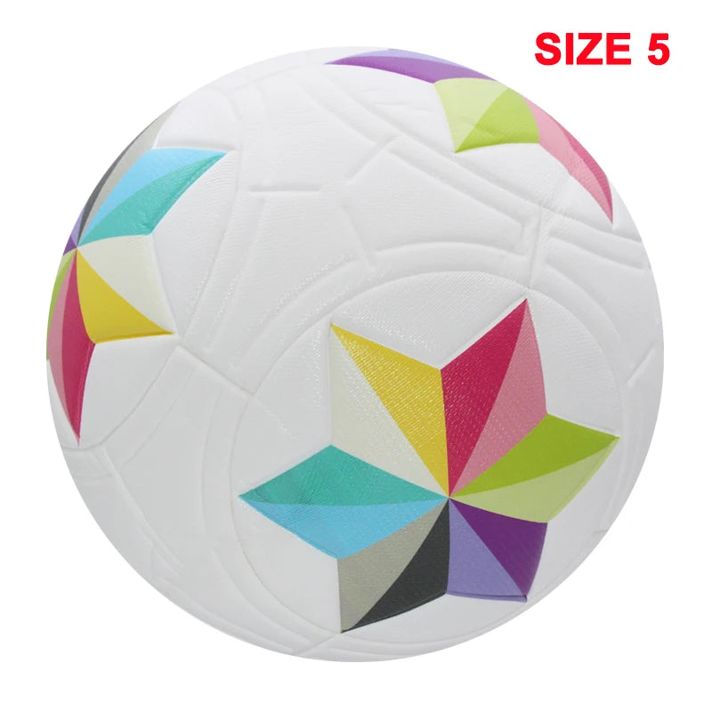 2025 Pelotas de fútbol Tamaño estándar 5 Tamaño 4 Pelotas sin costuras de alta calidad Material de PU Entrenamiento de fútbol al aire libre Juego de partido futbol