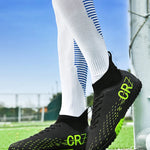 Botas de fútbol unisex, zapatos antideslizantes