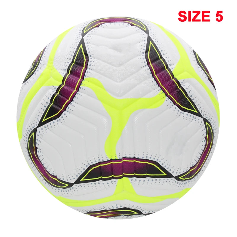 2025 Pelotas de fútbol Tamaño estándar 5 Tamaño 4 Pelotas sin costuras de alta calidad Material de PU Entrenamiento de fútbol al aire libre Juego de partido futbol
