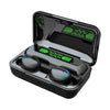 Auriculares inalámbricos F9 LED Dislpaly Binaural TWS Auriculares inalámbricos con Bluetooth auriculares Bluetooth con reducción de ruido impermeables