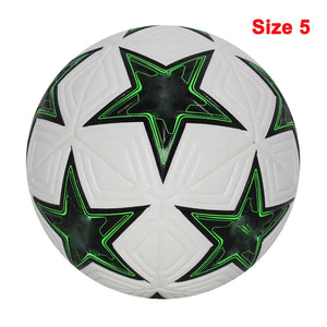 2025 Pelotas de fútbol Tamaño estándar 5 Tamaño 4 Pelotas sin costuras de alta calidad Material de PU Entrenamiento de fútbol al aire libre Juego de partido futbol