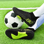 Botas de fútbol unisex, zapatos antideslizantes