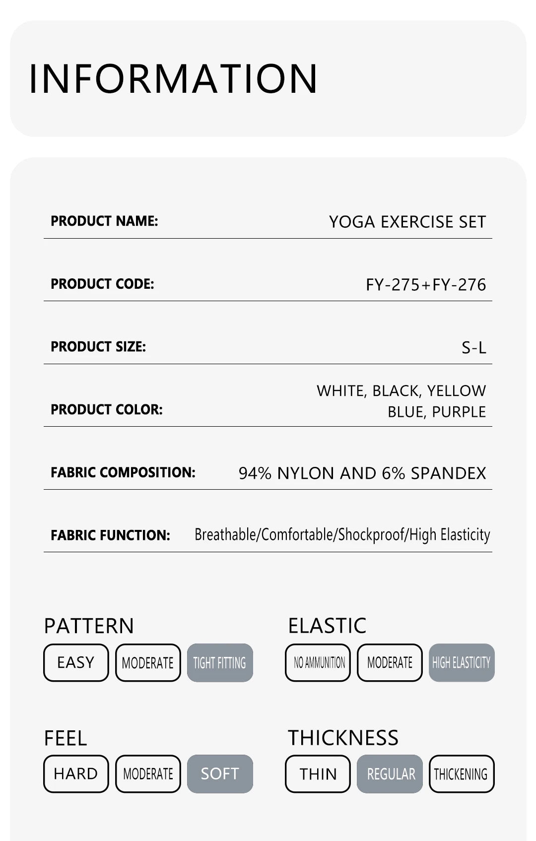 Traje deportivo para mujer