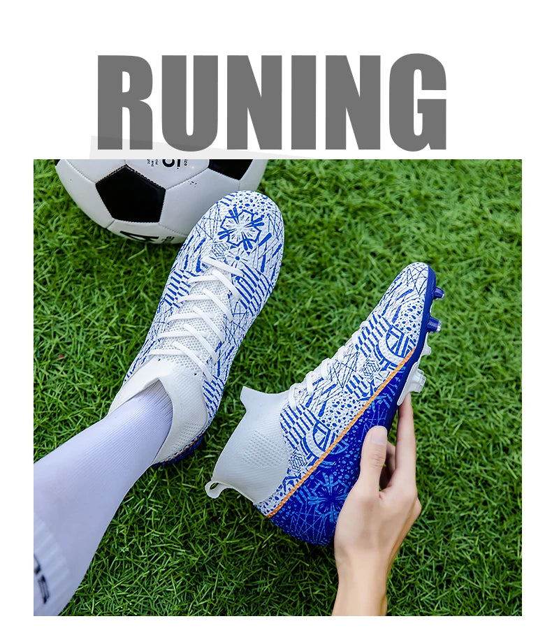 Botas de campo de fútbol profesionales