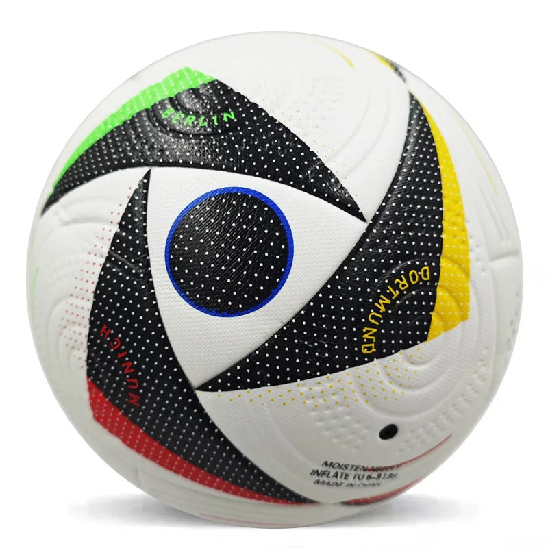 2024 Balón de fútbol de tamaño 5 de alta calidad PU oficial sin costuras resistente al desgaste Liga al aire libre Deportes Entrenamiento de fútbol partido de fútbol