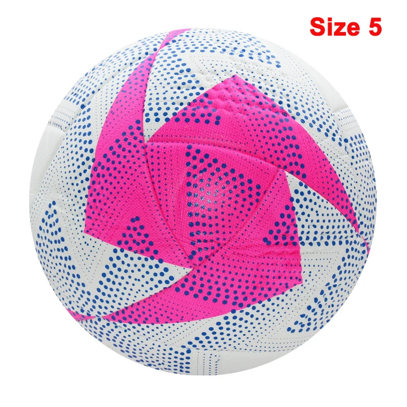 2025 Pelotas de fútbol Tamaño estándar 5 Tamaño 4 Pelotas sin costuras de alta calidad Material de PU Entrenamiento de fútbol al aire libre Juego de partido futbol