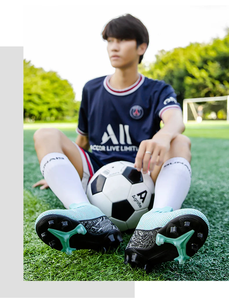 Botas de campo de fútbol profesionales