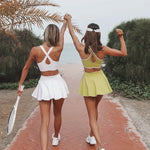 Vestidos deportivos para mujer, ropa deportiva de verano, 2025