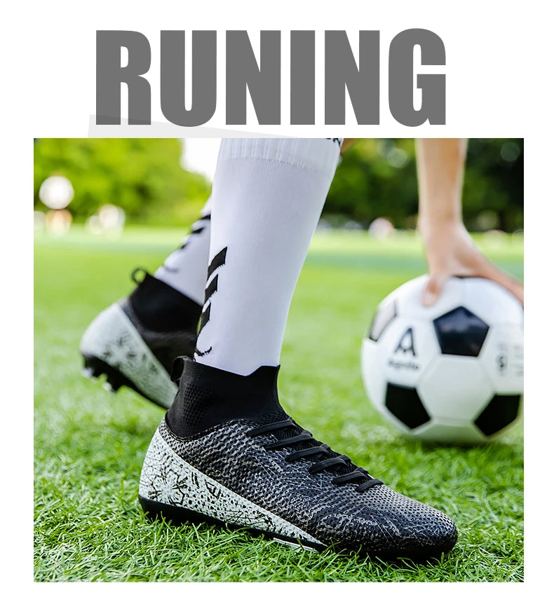 Botas de campo de fútbol profesionales