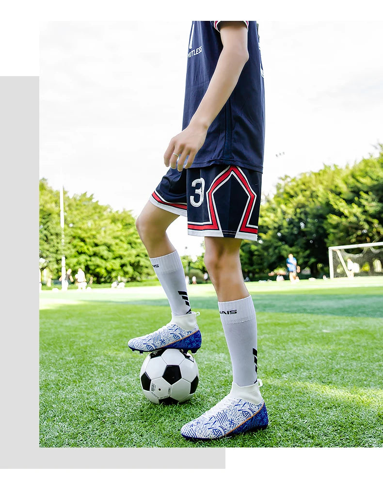Botas de campo de fútbol profesionales