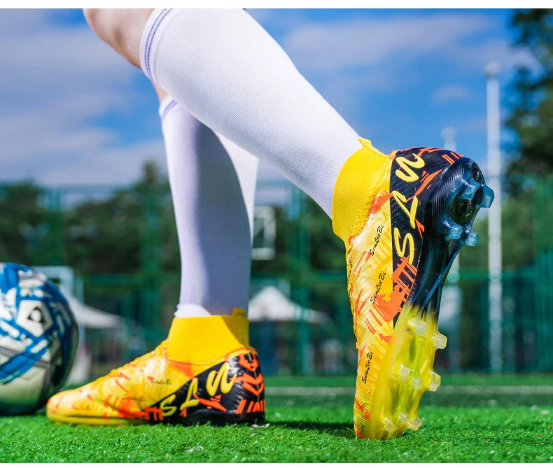 Zapatos de fútbol, botines de fútbol antideslizantes FG,