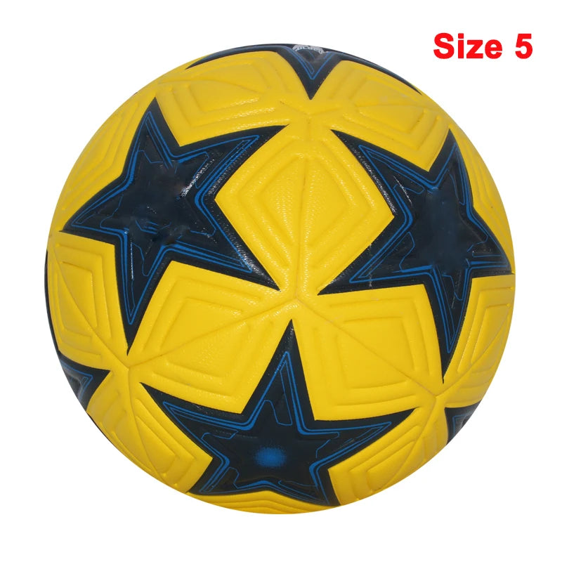 2025 Pelotas de fútbol Tamaño estándar 5 Tamaño 4 Pelotas sin costuras de alta calidad Material de PU Entrenamiento de fútbol al aire libre Juego de partido futbol