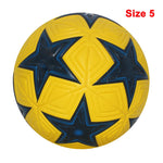 2025 Pelotas de fútbol Tamaño estándar 5 Tamaño 4 Pelotas sin costuras de alta calidad Material de PU Entrenamiento de fútbol al aire libre Juego de partido futbol