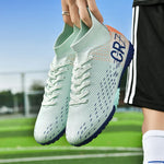 Botas de fútbol unisex, zapatos antideslizantes