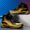 Boys' High-Top Basketball Shoes - Breathable, Anti-Slip, Wear-Resistant for Indoor Outdoor Training, All Seasons - Stylish, Cool, Comfortable Shoes for Boys