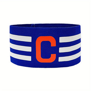 1 Piece Adjustable Football Captain's Armband for Adults and Youth - Ideal for Multi-Sports, Senior and Junior Sizes Available