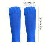 6 Pairs Sports Outdoor Leg Football Socks Set Breathable Non Slip Silicone Grip Soccer Socks