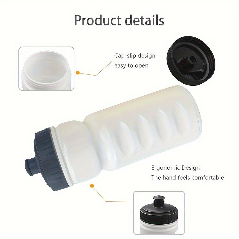 027 Sports Squeeze Water Bottle - 500ml Lightweight, Portable, Cycling and Football Friendly, Simple and Convenient Hydration Companion