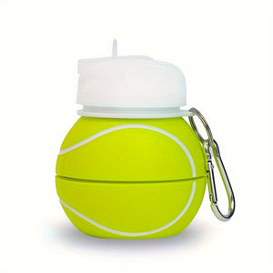 1pc Foldable Silicone Water Cup for Outdoor Sports and Travel - Perfect for Football, Basketball, and Tennis - Lightweight and Portable