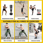 9pcs    Speed and Agility Resistance Bands Trainer for Vertical Jump Squat Boxing MMA Taekwondo Karate Bounce Softball Basketball Volleyball Football Training