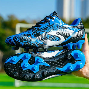 Non Slip Football Cleat With Spikes, Professional Comfy Outdoor Breathable Soccer Cleats & Shoes For Training Competition