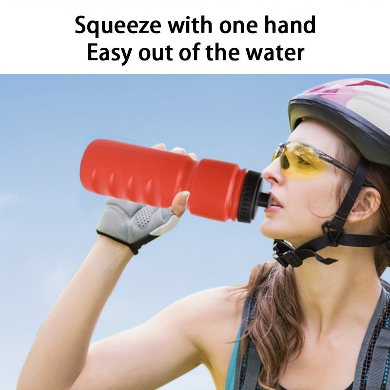 027 Sports Squeeze Water Bottle - 500ml Lightweight, Portable, Cycling and Football Friendly, Simple and Convenient Hydration Companion