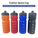 027 Sports Squeeze Water Bottle - 500ml Lightweight, Portable, Cycling and Football Friendly, Simple and Convenient Hydration Companion
