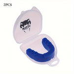 2pcs Sports Mouth Guards for Basketball, Football & Boxing - Durable EVA Material, Fit