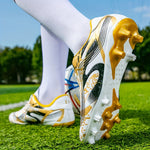 Non Slip Football Cleat With Spikes, Professional Comfy Outdoor Breathable Soccer Cleats & Shoes For Training Competition